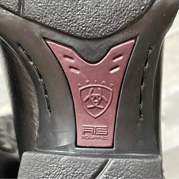 Ariat Men's Heritage R Toe Western Boot - Black - Sz - 9D .US - Picture 11 of 12